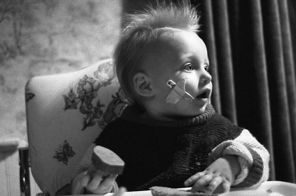 photo of punk baby