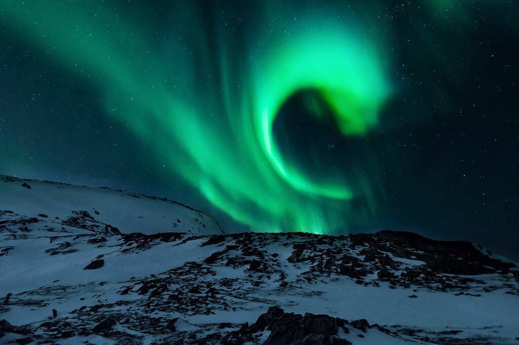 photo of aurora borealis