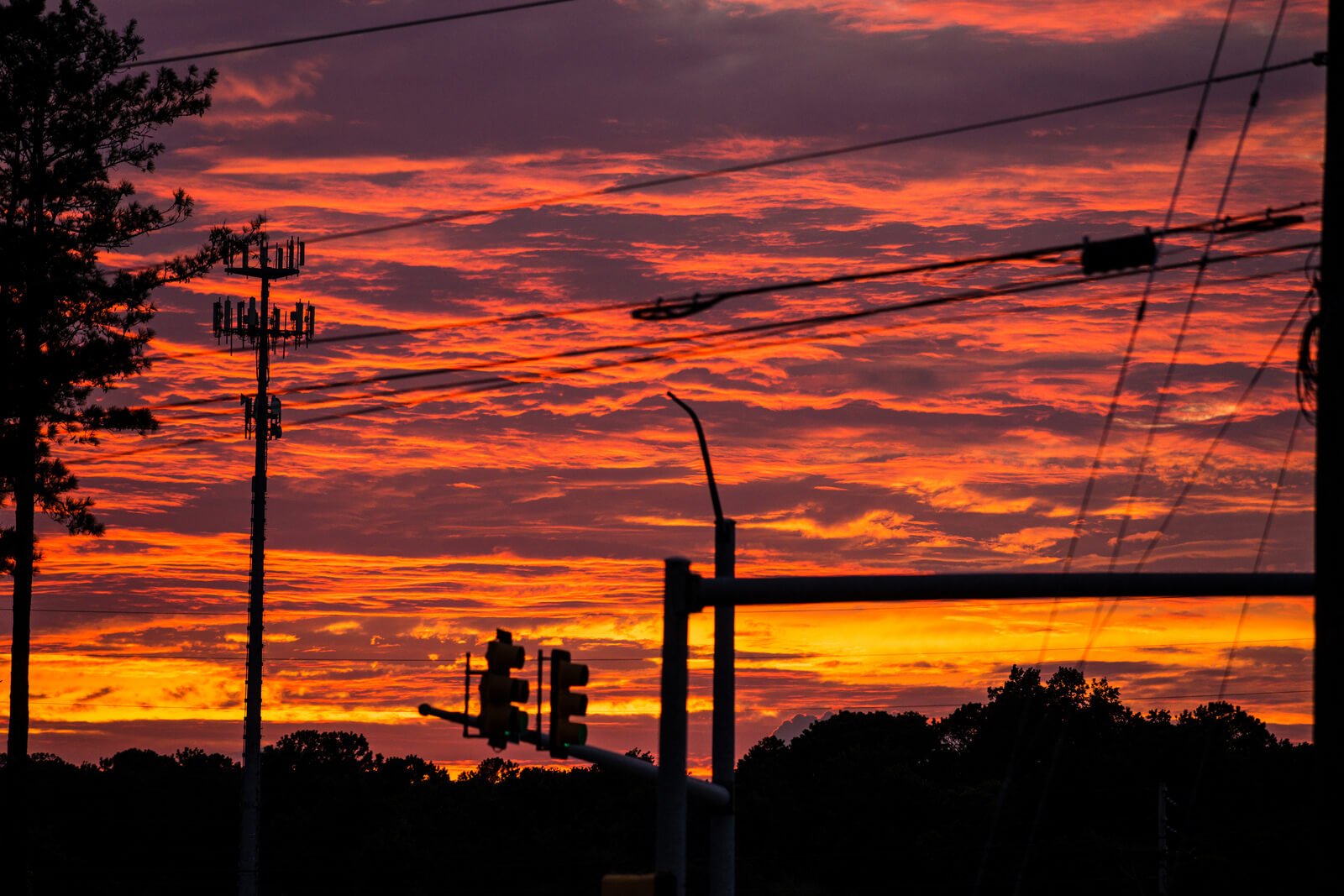 photo of sky at sunset